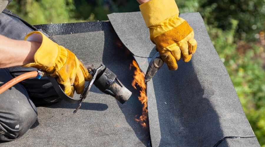 Professional gutter cleaning in Bruno, WV
